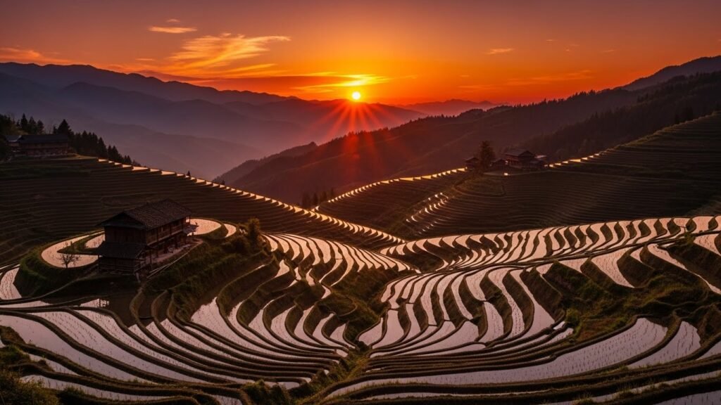 Atardecer desde las Terrazas