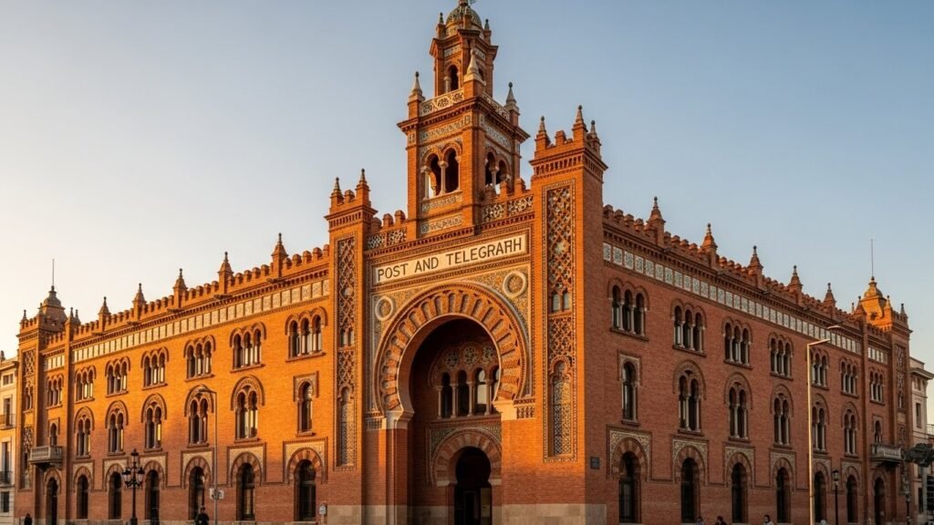 Edificio de Correos y Telégrafos: Neomudéjar en acción