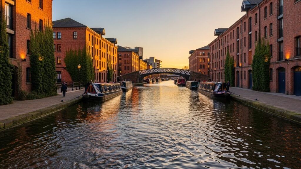Castlefield: Tranquilidad junto a los canales