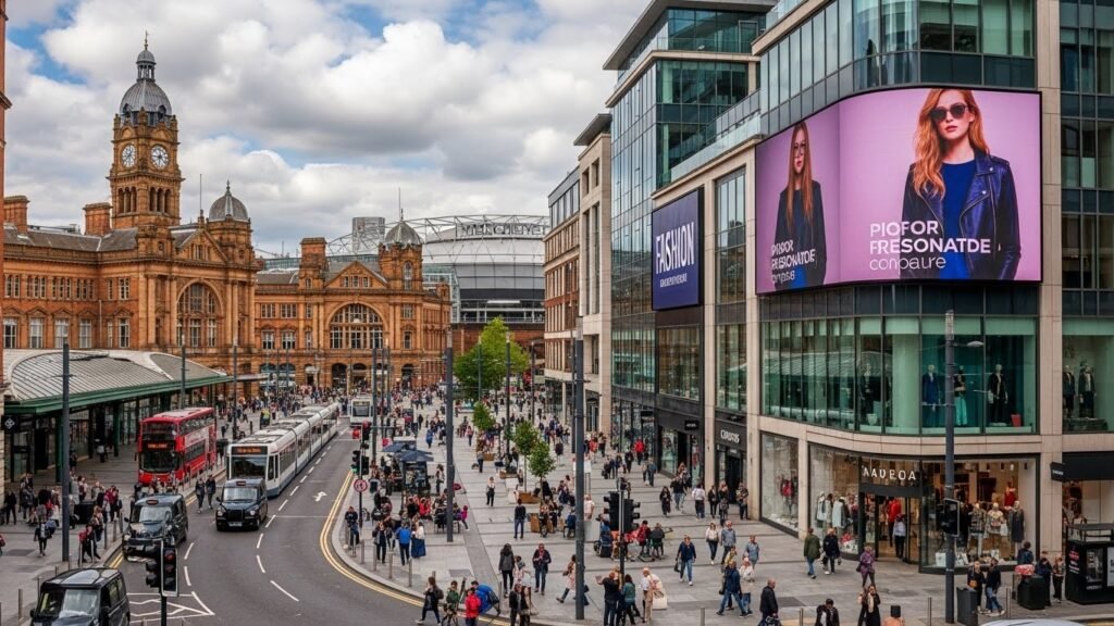 Victoria Station y Millenium Quarter: Compras y entretenimiento