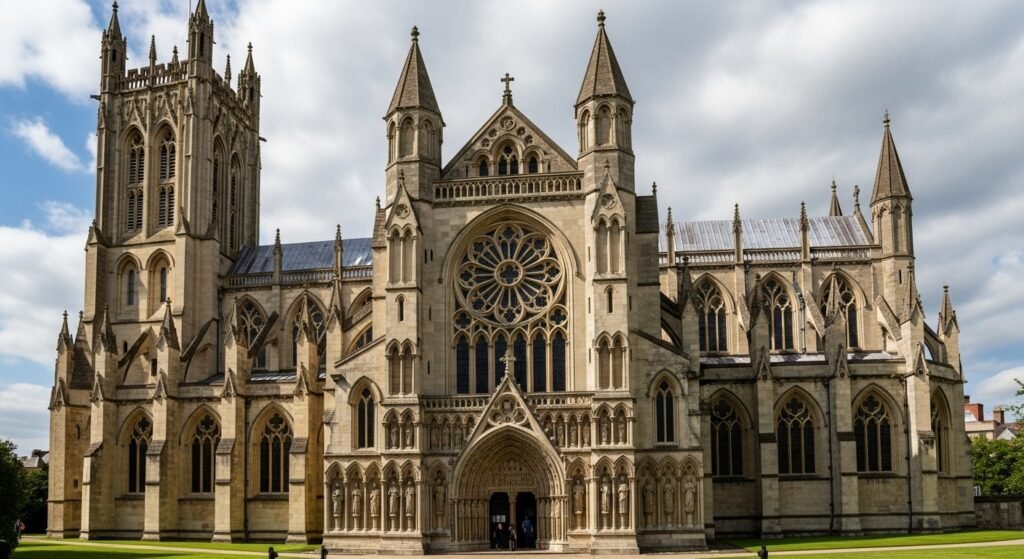 Catedral de Bristol: gótico inglés puro