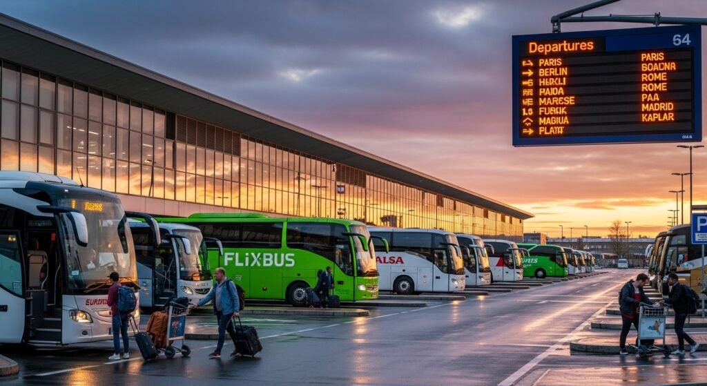 Opciones de bus internacionales