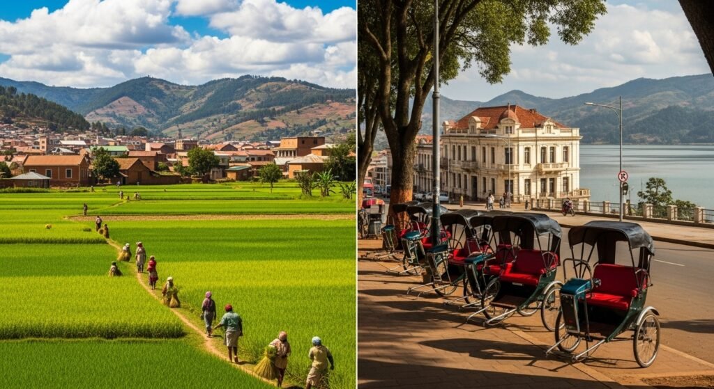 AMBATOLAMPY Y ANTSIRABÉ