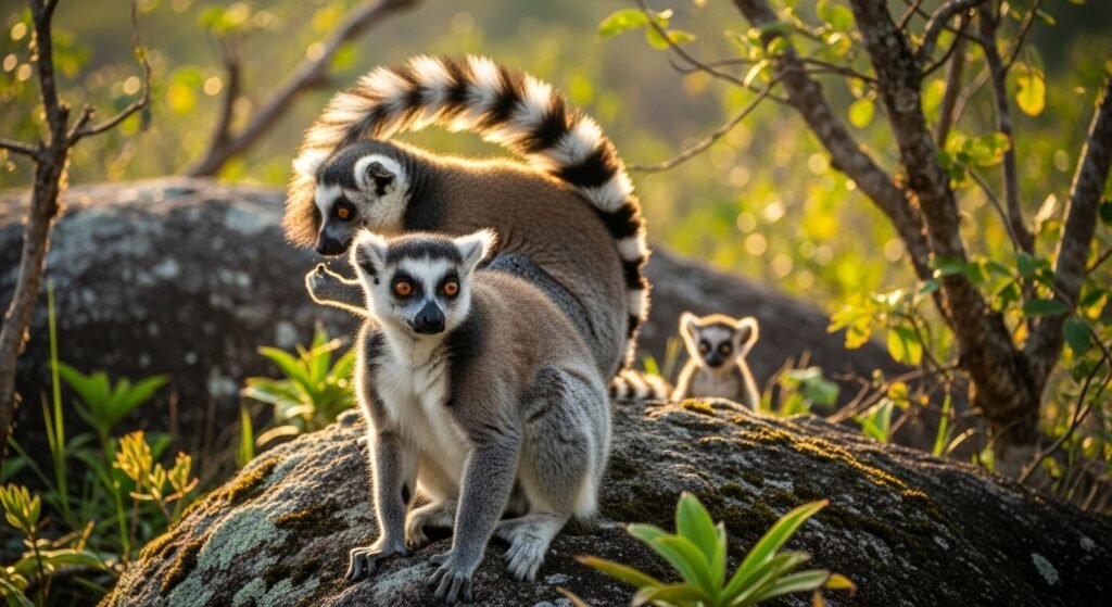 RESERVA DE ANJA: ENCUENTRO CON LOS LÉMURES