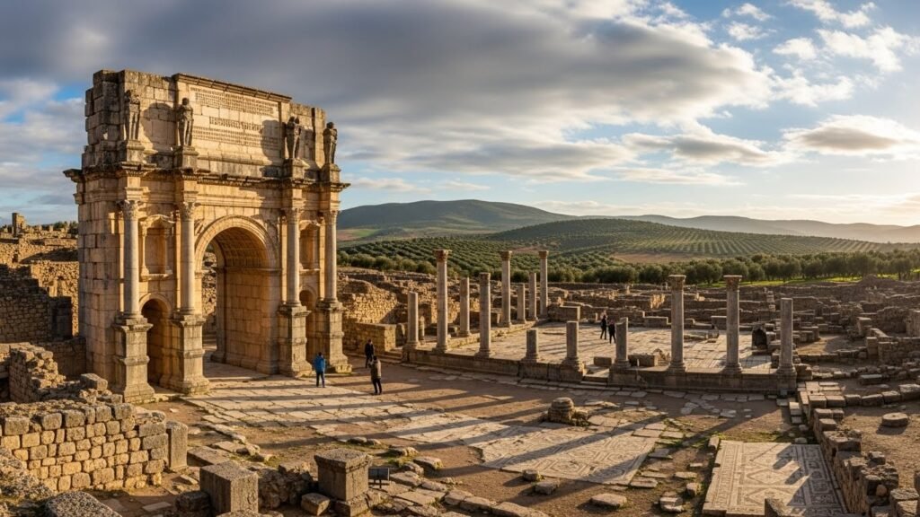 Volubilis: El Legado Romano en Tierras Africanas