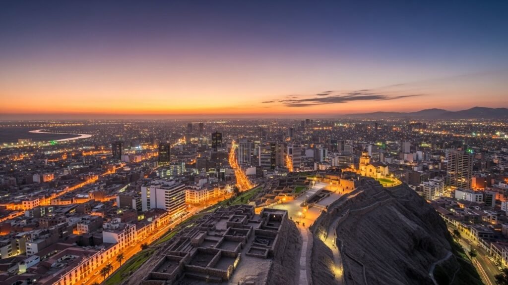 Llegando a la Metrópolis Peruana