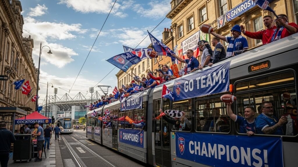 El tranvía: una alternativa interesante para futboleros