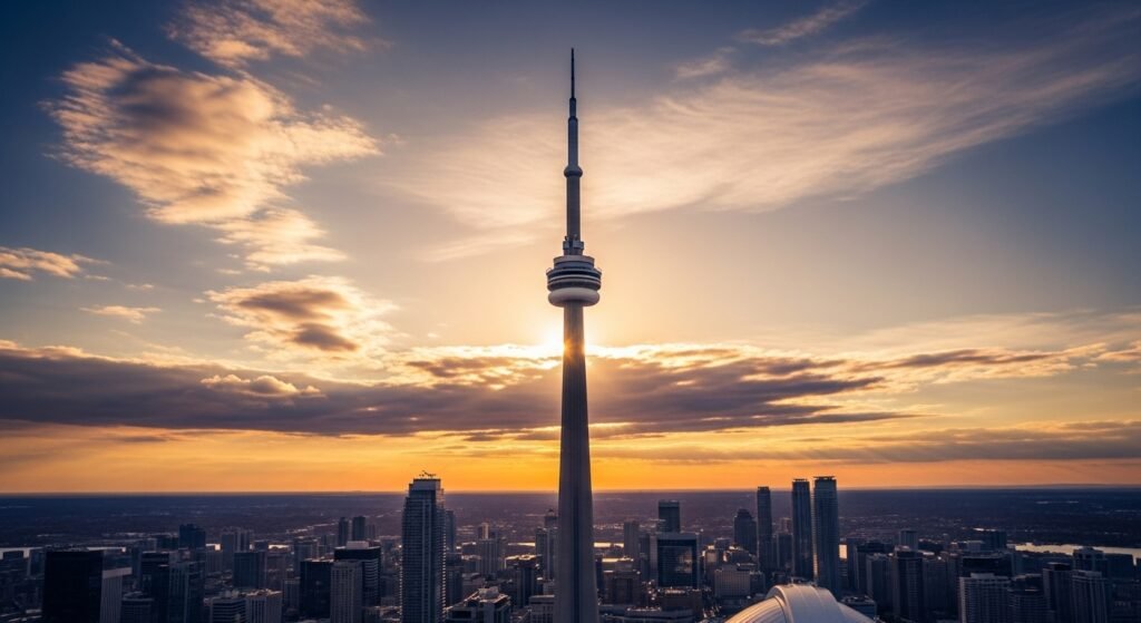La majestuosidad de la CN Tower