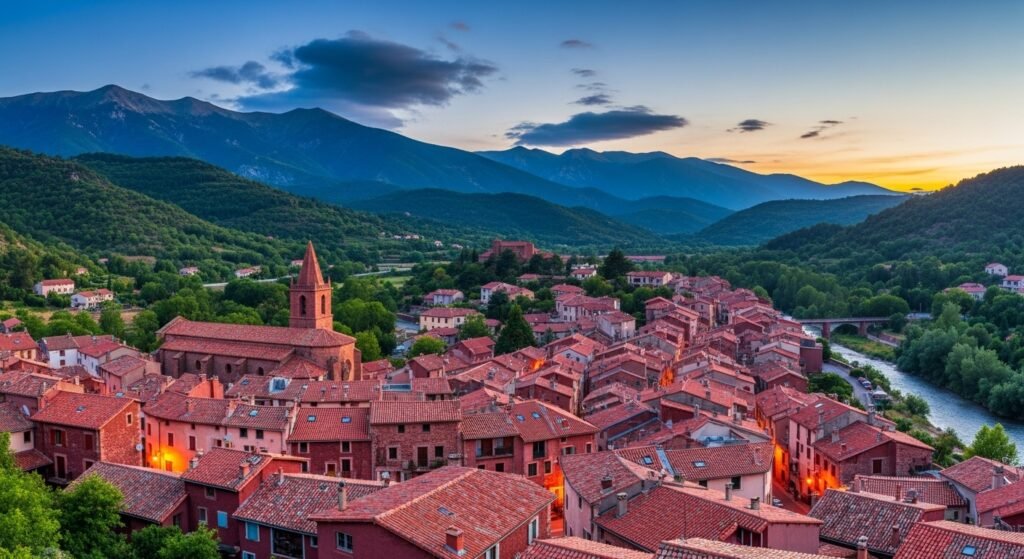 PRADES: La Vila Vermella